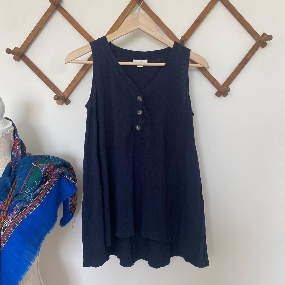 💫J.Jill | Button Loose Tank